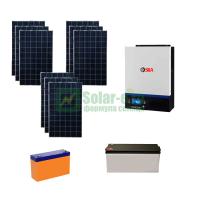 Солнечная электростанция SA на 5 кВт (до 53,2 кВт / сутки)